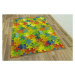 Dětský metrážový koberec Puzzle vícebarebný
