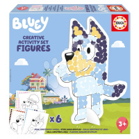 Kreatívne tvorenie 3D Make & Play Bluey Activity Set Educa vytvor si vlastnú postavičku psíka Bl