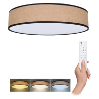 Solight LED osvětlení s dálkovým ovladačem Brownie, 48W, 3360lm, 40cm, změna chromatičnosti, stm