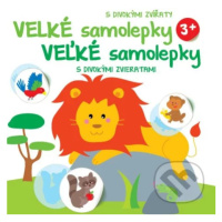 Velké samolepky s divokými zvířaty / Veľké samolepky s divokými zvieratami - kniha z kategorie S