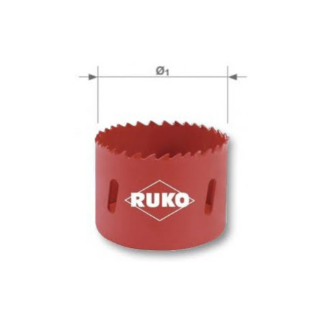 Pila vykružovací/děrovka RUKO 76 mm HSS bimetalová