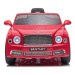 Lean Toys Elektrické autíčko Bentley Mulsanne červené