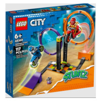 LEGO City 60360 Kaskadérská výzva s rotujícími kruhy