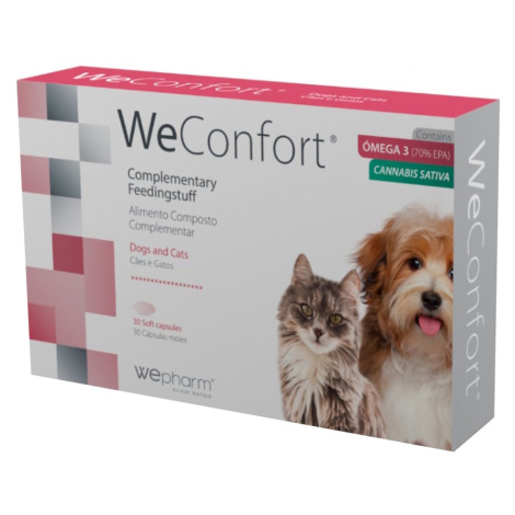 WEPHARM WeConfort  pro psy a kočky 30 kapslí