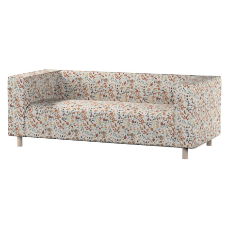 Dekoria Potah na pohovku IKEA  Klippan 2-místná, oranžovo-zelená, pohovka Klippan 2-místná, Cosy