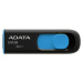 ADATA Flash Disk 64GB UV128, USB 3.1 Dash Drive (R:90/W:40 MB/s) černá/modrá