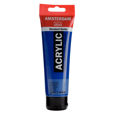 Royal Talens Royal Talens, Amsterdam, akrylové barvy, 120 ml, 1 ks Amsterdam: 570 Phthalo blue