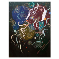 Obraz - reprodukce 30x40 cm Mouvement I, Wassily Kandinsky – Fedkolor