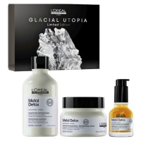 L'Oréal Professionnel Metal Detox Trio - šampon, 300 ml, maska, 250 ml, olej, 50 ml - set p