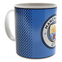 Manchester City FC: Colorful Club Crest - keramický hrnek