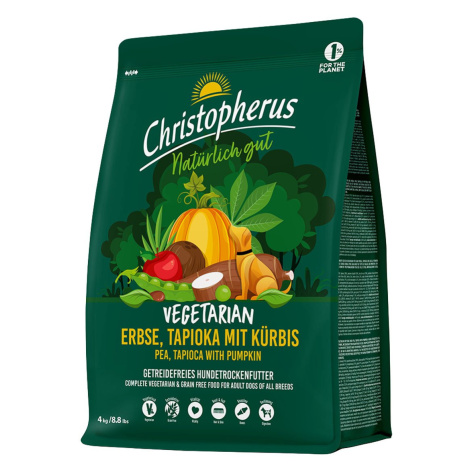 Christopherus Vegetarian – hrášek, tapioka s dýní 4 kg