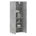 vidaXL Skříň highboard betonově šedá 69,5x34x180 cm kompozitní dřevo