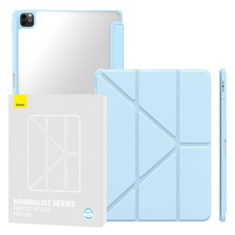 Baseus Ochranné pouzdro Baseus Minimalist pro iPad Pro 12,9" 2020/2021/2022 (světle modré)