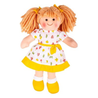Bigjigs Toys Látková panenka Zoe 28cm