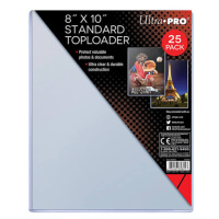 Toploader UltraPro o rozměru 20,3 x 25,4 cm (menší než A4) - 25 ks