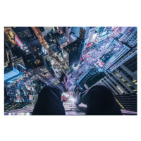 Plakát, Obraz - On The Edge Of Times Square, (91.5 x 61 cm)