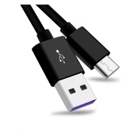 PremiumCord Kabel USB 3.1 C/M - USB 2.0 A/M, Super fast charging 5A, černá, 1m