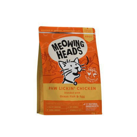 MEOWING HEADS Paw Lickin’ Chicken 4kg sleva