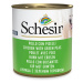 Výhodné balení Schesir konzervy 12 x 285 g - kuřecí s hráškem
