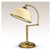 Cremasco Nastavitelná stolní lampa La Botte slonovina