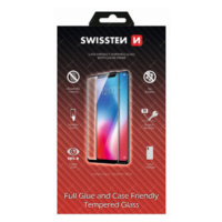 Ochranné temperované sklo Swissten, pro Apple iPhone XS MAX, černá, case friendly and color fram