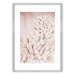 Dekoria Plakát Pastel Pink II, 21 x 30 cm, Zvolit rámek: Stříbrný