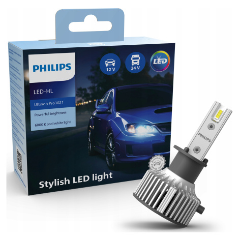 Philips Led žárovky H1 Ultinon Pro3021 6000K 12/24