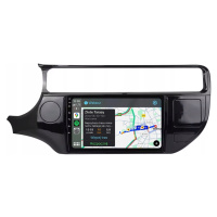 Kia Rio 2011-2017 Rádio Navigace Android Carplay Mapy Aplikace