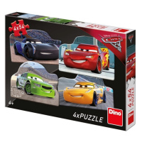 Dino puzzle wd cars 3 rivalové 4x54d.