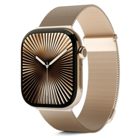 Epico Watch Strap Milanese+ 42/44/45/49mm - zlatá Zlatá