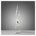Paul Neuhaus LED stojací lampa Brilla, stmívatelná, chrom