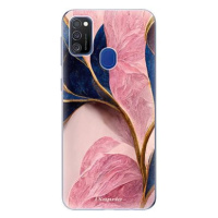 iSaprio Pink Blue Leaves pro Samsung Galaxy M21