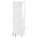 vidaXL Skříň highboard bílá 34,5 x 34 x 180 cm kompozitní dřevo