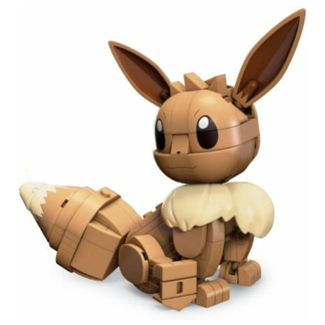 Pokémon figurka Eevee - Mega Construx Construction Set Build and Show 13 cm Mattel