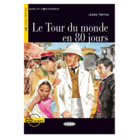 BLACK CAT - LE TOUR DE MONDE EN 80 JOURS + CD (B1) BLACK CAT - CIDEB