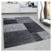 Kusový koberec Plus 8001 black 120x170 cm