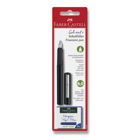 Bombičkové pero Faber Castell černé + 6 bombiček BL Faber-Castell