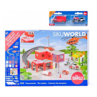 SIKU World - požární stanice s hasičským autem