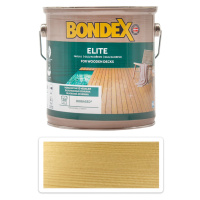 BONDEX Elite - odolný rychleschnoucí ochranný olej na dřevo v exteriéru 2.5 l Bezbarvý