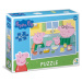 Puzzle Prasátko Peppa Společné vaření