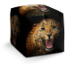 Sablio Taburet Cube Gepard 2: 40x40x40 cm