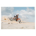 Fotografie motor cross riding over sand, Charlie Yacoub, 40 × 26.7 cm