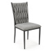 HALMAR Designová židle Zoya šedá