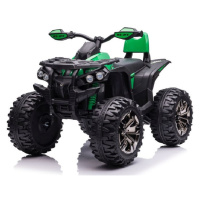 mamido  Dětská elektrická čtyřkolka ATV Power 4x4 zelená