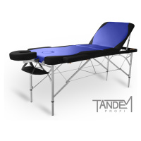 Skládací masážní stůl TANDEM Profi A3D Duo Barva: modro-černá