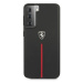 Ferrari FEOSIHCS21MBK hard silikonové pouzdro Samsung Galaxy S21 PLUS 5G black Off Track Leather