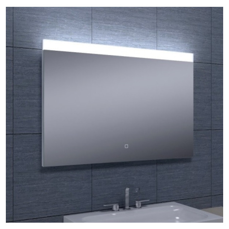 B-eco Zrcadlo Top Light 90 - 900 x 600 mm s LED horním osvětlením a nastavitelnou teplotou světl