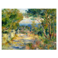 Obrazová reprodukce L'Estaque (1882), Pierre Auguste Renoir, 40 × 30 cm