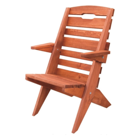RAUHI zahradní židle, barva ořech Drewmax