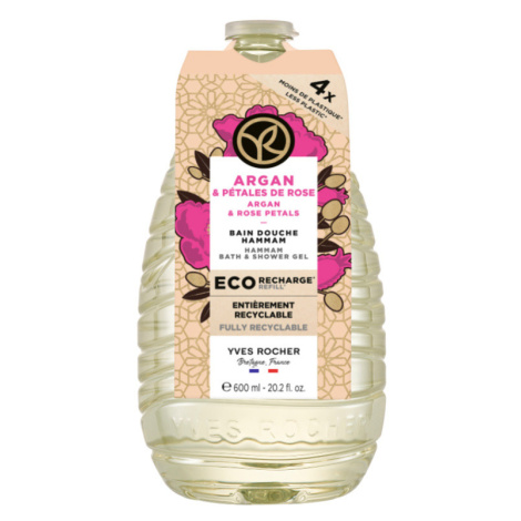 YVES ROCHER Sprchový gel Argan & růže 600 ml